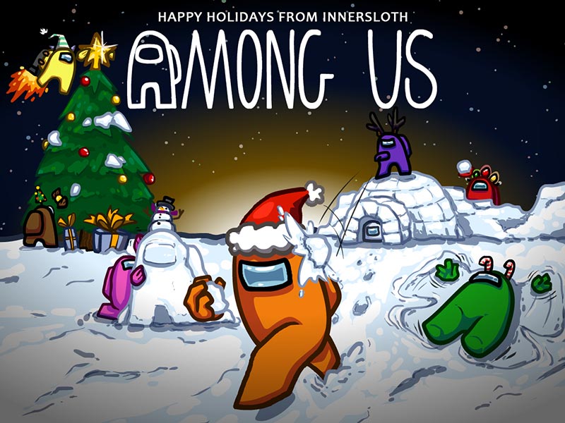 Among Us Holiday Promo 2018